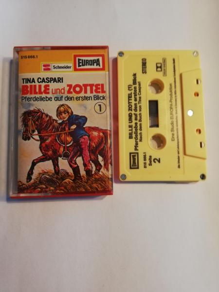 Bille und Zottel Folge 1 Pferdeliebe auf den ersten Blick 5-fach Silber geschraubt Gelb 515666.1 Europa(Innencover mit Tesa beklebt)